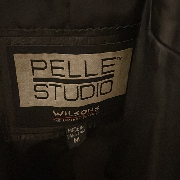 Genuine leather trench coat - Picture 3 of 3